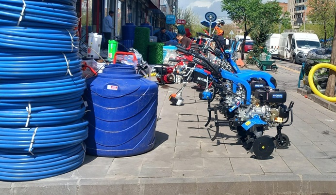 Baharın gelmesiyle  Zirai araçlara ihtiyaç arttı