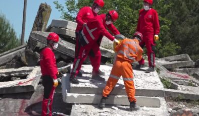 14 ilden ekiplerin katıldığı deprem tatbikatı başladı