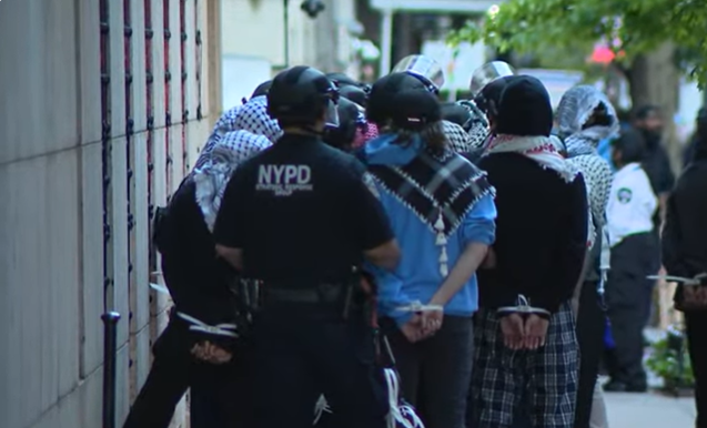 Columbia’da protesto krizi: Onlarca öğrenci gözaltında