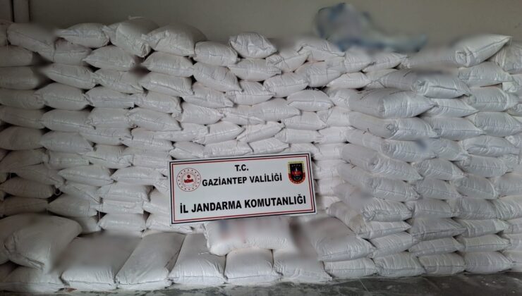 3 ton 570 kilogram sahte deterjan ele geçirildi
