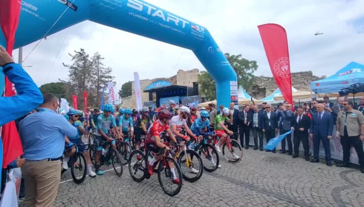 Bisiklet turunun altıncı etabı Selçuk’ta başladı