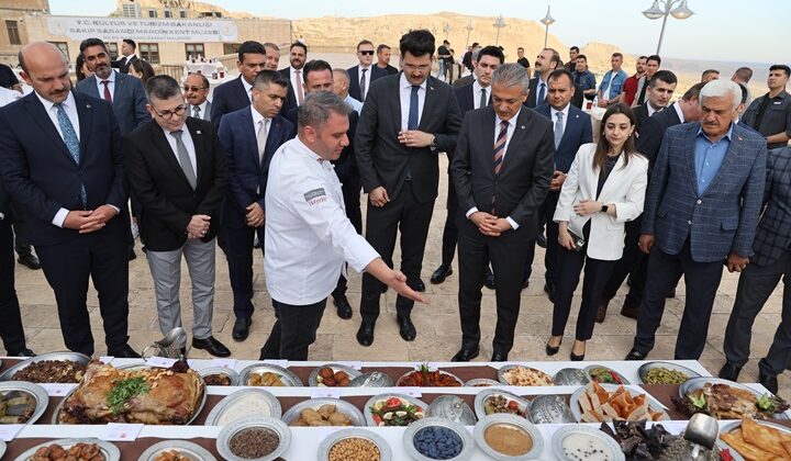 Mardin’in lezzetleri Türk Mutfağı Haftası’nda tanıtıldı