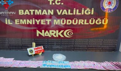 Batman’da uyuşturucu operasyonu