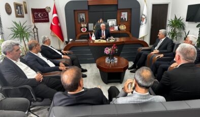 AK Parti Samsun Milletvekili Aksu, Çermik’te temaslarda bulundu