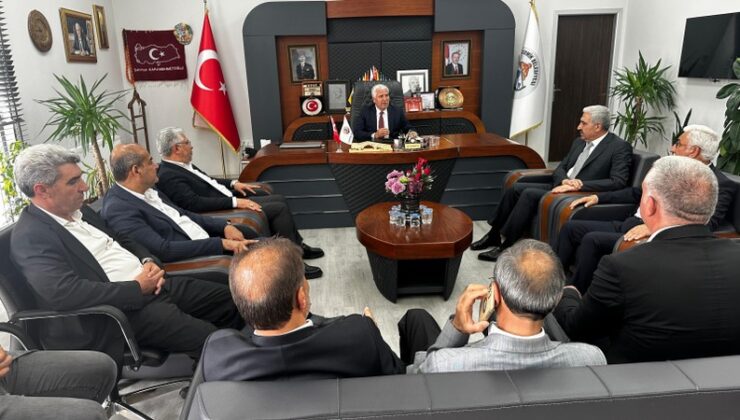 AK Parti Samsun Milletvekili Aksu, Çermik’te temaslarda bulundu