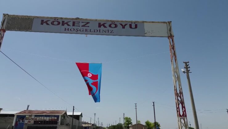 Köy değil, adeta Trabzonspor mahallesi