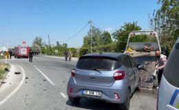 Askeri araç kazasında 4 kişi yaralandı