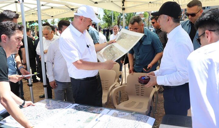 Batman Valisi Canalp, Savaro Deresi’nde yürütülen ıslah çalışmalarını inceledi
