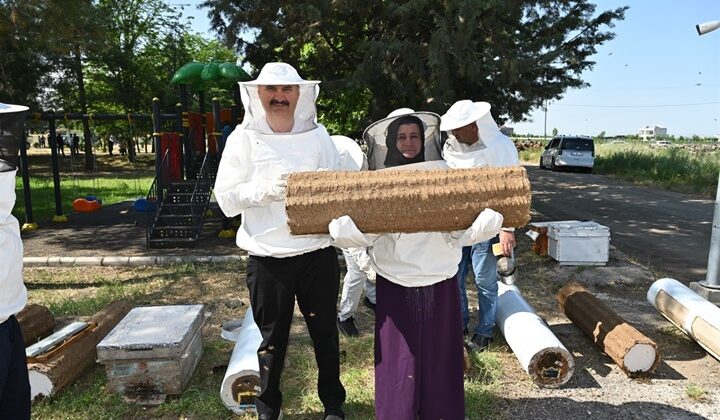 Batman’da 112 arıcıya yüzde 70 hibeyle arılı sepet kovanı dağıtıldı