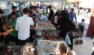 Batman’da sivil toplum kuruluşları Gazze yararına kermes