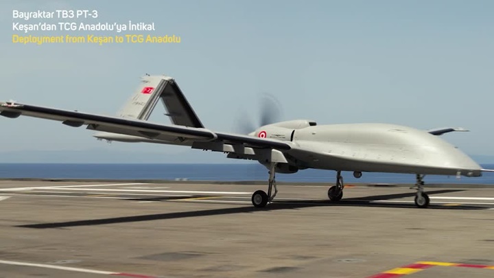 Bayraktar TB3 SİHA’lar DENİZKURDU-2025 Tatbikatı’nda