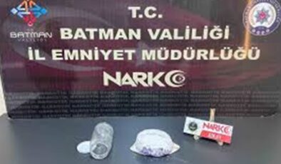 Batman’da yolcu otobüsünde uyuşturucu yakalandı