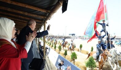 Cumhurbaşkanı Erdoğan, 7. Etnospor Kültür Festivali’ni ziyaret etti
