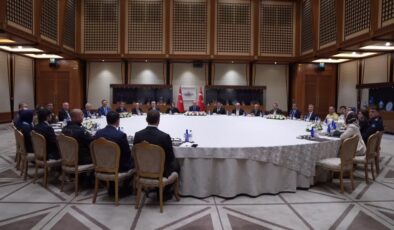 Cumhurbaşkanı Erdoğan, işçi ve işveren temsilcilerini kabul etti