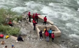 Derede kaybolan genci arama çalışmaları sürüyor