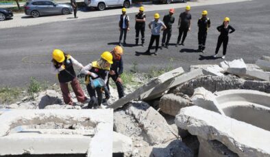 Diyarbakır büyükşehir personeli afet eğitimine katıldı