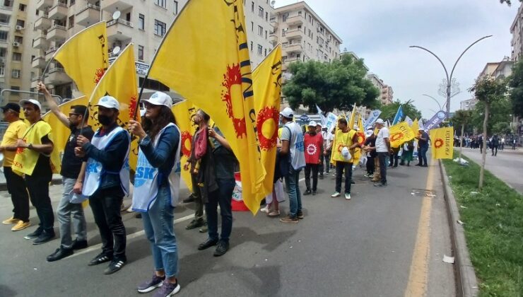 Diyarbakır’da 1 Mayıs Kutlamaları Başladı: İstasyon Meydanı’nda Miting Düzenleniyor