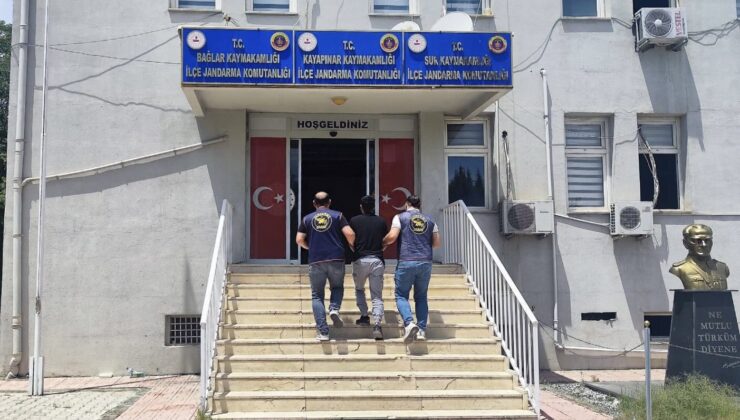Diyarbakır’da haklarında kesinleşmiş hapis cezası bulunan 3 kişi yakalandı