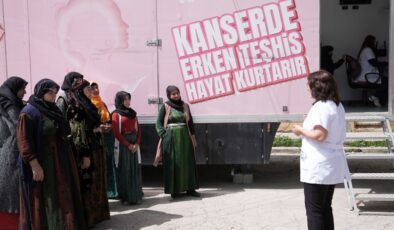 Diyarbakır’da mobil kanser tarama aracı kırsala umut oluyor
