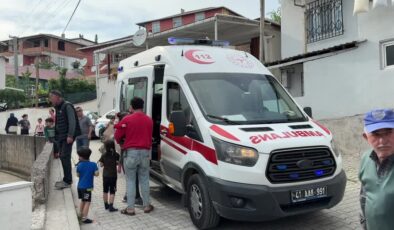 Elektrik kontağından kaynaklı yangında 1 kişi yaralandı