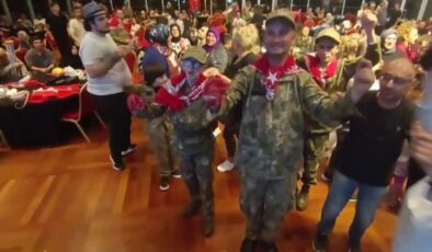 Engelli gençlere temsili askerlik kına gecesi düzenlendi