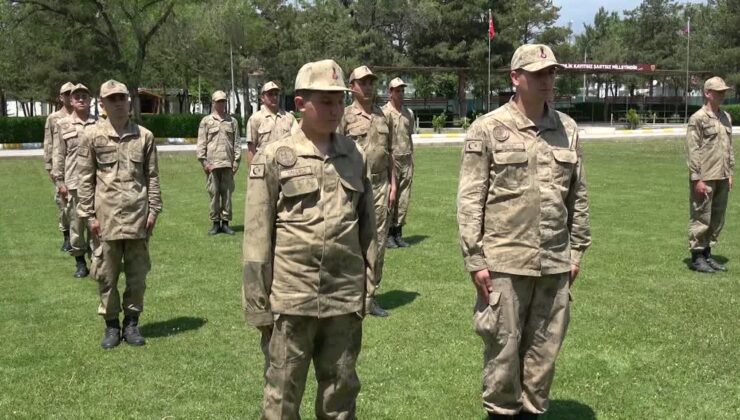 Erzincan’da engelli gencin askerlik hayali gerçek oldu