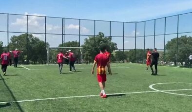 Engelliler ile Edirnespor dostluk maçı yaptı