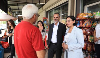 Eş Başkanlar Esnafla Buluştu, Sorun Dinledi