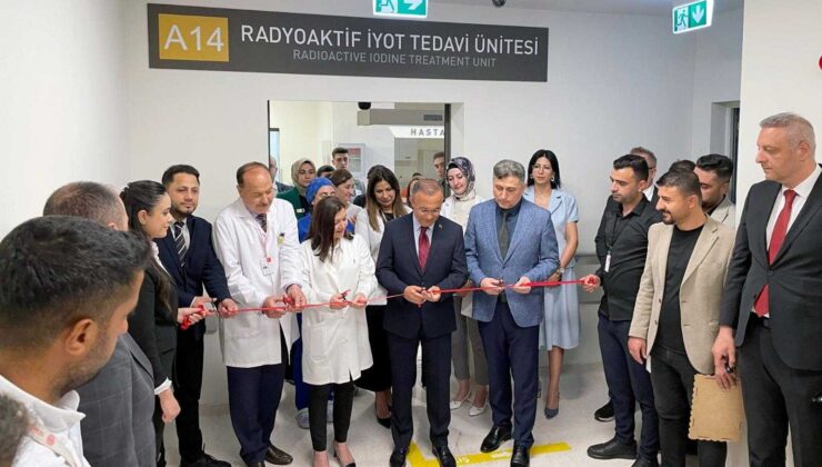 Gaziantep Şehir Hastanesi’nde Radyoaktif İyot Tedavi Merkezi açıldı
