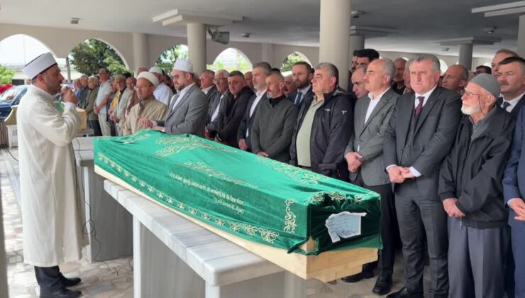 Gençlik ve Spor Bakanı Bak’ın amcası son yolculuğuna uğurlandı