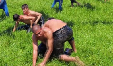 Geyikkoşan Yağlı Güreşleri’nde başpehlivan Özkan Yılmaz oldu