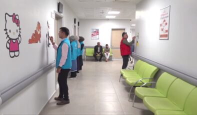 Çocuk servisine masal gibi dokunuş