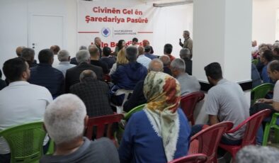 Kulp Belediyesi İlçede Halk Toplantısı Düzenlendi.