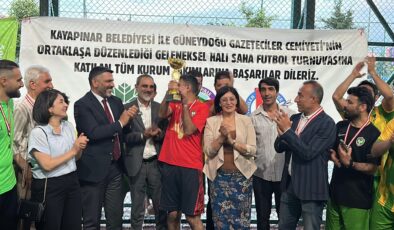 GGC-Kayapınar Belediyesi Halı Saha Turnuvası sona erdi: Şampiyon Amedspor