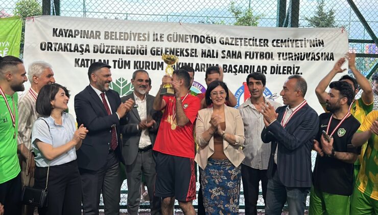 GGC-Kayapınar Belediyesi Halı Saha Turnuvası sona erdi: Şampiyon Amedspor