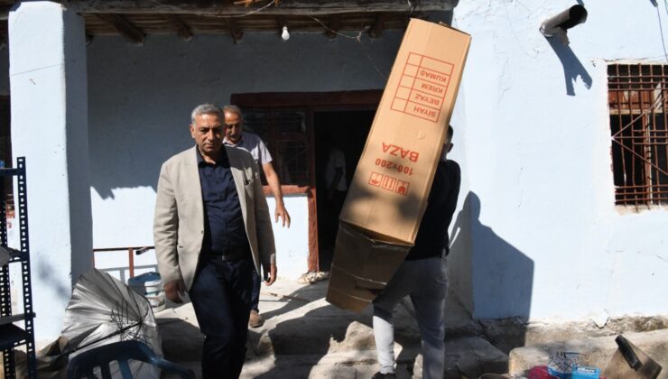 Bismilde yetim ve mağdur aileye yardım
