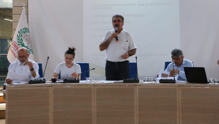 Yenisehir Belediyesi Muhtarlar ile 1 Yıllık Değerlendirme Toplantısı yaptı