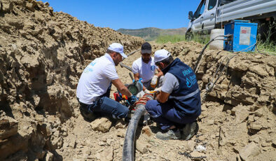 DİSKİ, Hani’de 370 konutluk TOKİ’nin su sorununu çözüyor