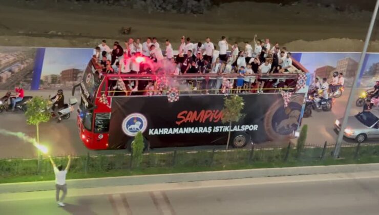 Kahramanmaraş İstiklalspor 2. Lig’e yükseldi