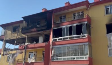 Konya’da doğal gaz patlamasında: 1’i ağır 12 kişi yaralandı