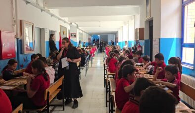 Köy okulunda bestemşe turnuvası yapıldı