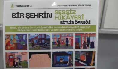 Lise öğrencisi Bitlis’in tarihi yapılarını “sessiz kitap” formatıyla hikayeleştirdi