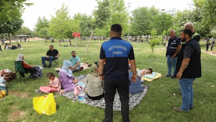 Mangal dumanına karşı Newroz Parkı’nda sıkı denetim başladı