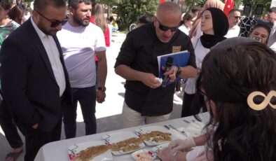 Nusaybin’de düzenlenen yemek yarışması büyük ilgi gördü