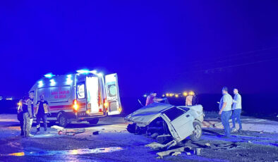 Siverek’te tır ile otomobil çarpıştı: 1 ölü, 1 ağır yaralı