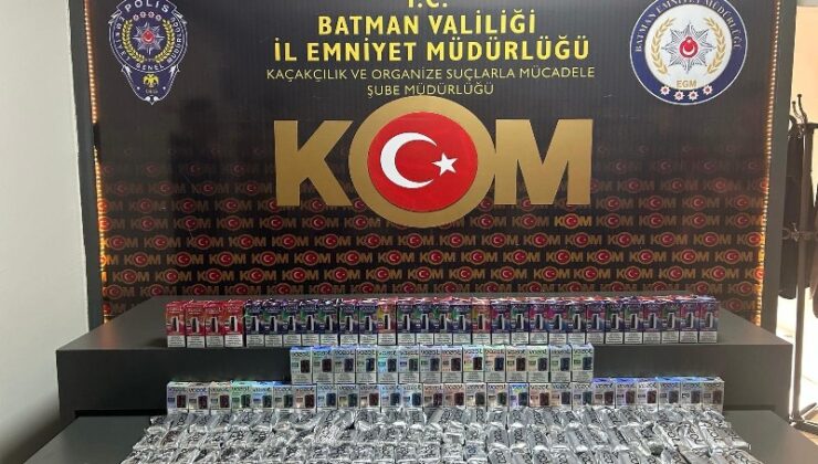 Polis, 247 elektronik sigara yakaladı: 1 gözaltı