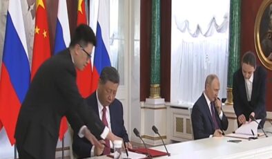 Putin ve Xi, stratejik ortaklık bildirisine imza attı