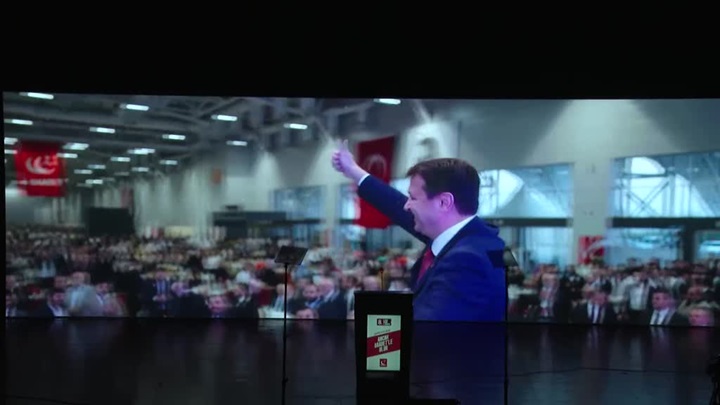 Saadet Partisi Genel Başkanı Arıkan, partisinin Ankara 8. Olağan İl Kongresi’nde konuştu