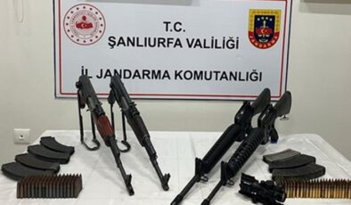 Şanlıurfa’da silah kaçakçılığı operasyonunda 2 şüpheli gözaltına alındı