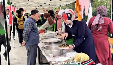 Siirt’te Gazze’ye destek için “Hayır Çarşısı” açıldı